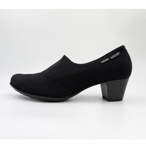 Mephisto Gore-Tex Pumps Women 8 Black Shoes Comfort Heel Office Minimalist